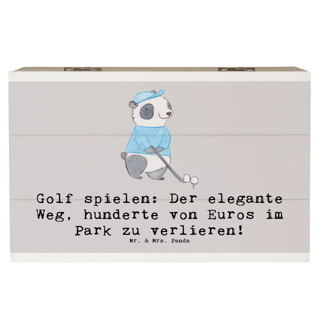 Holzkiste Golf Eleganz Holzkiste, Kiste, Schatzkiste, Truhe, Schatulle, XXL, Erinnerungsbox, Erinnerungskiste, Dekokiste, Aufbewahrungsbox, Geschenkbox, Geschenkdose, Geschenk, Sport, Sportart, Hobby, Schenken, Danke, Dankeschön, Auszeichnung, Gewinn, Sportler