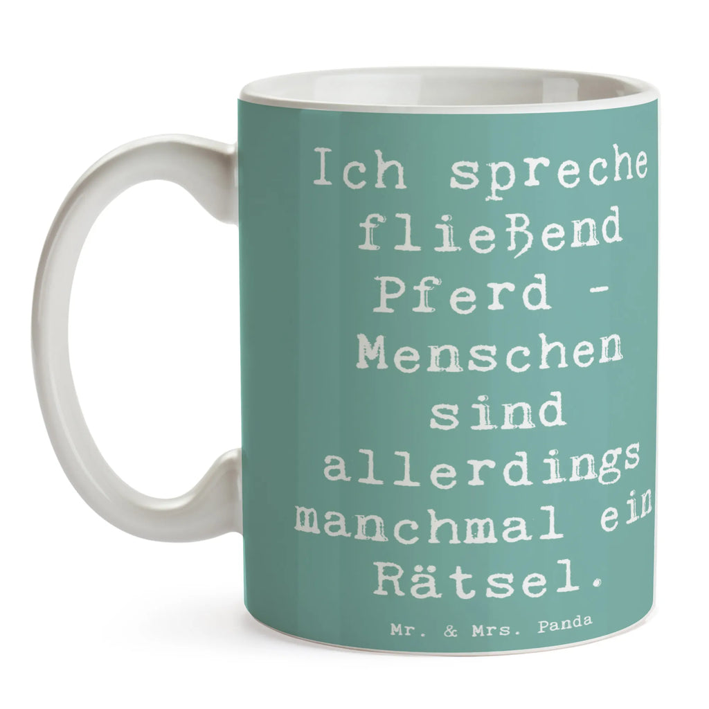 Tasse Reiten und Rätsel Tasse, Kaffeetasse, Teetasse, Becher, Kaffeebecher, Teebecher, Keramiktasse, Porzellantasse, Büro Tasse, Geschenk Tasse, Tasse Sprüche, Tasse Motive, Kaffeetassen, Tasse bedrucken, Designer Tasse, Cappuccino Tassen, Schöne Teetassen, Geschenk, Sport, Sportart, Hobby, Schenken, Danke, Dankeschön, Auszeichnung, Gewinn, Sportler