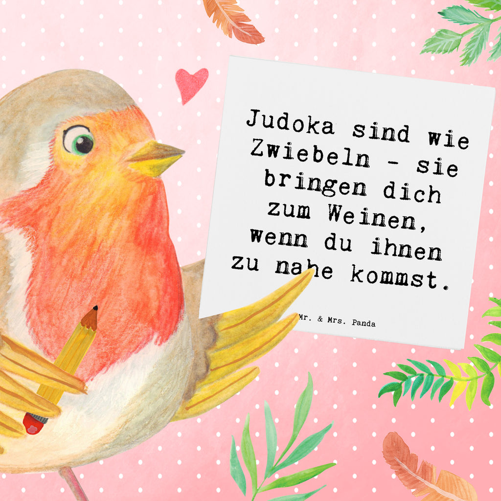 Deluxe Karte Spruch Judo Zwiebel Karte, Grußkarte, Klappkarte, Einladungskarte, Glückwunschkarte, Hochzeitskarte, Geburtstagskarte, Hochwertige Grußkarte, Hochwertige Klappkarte, Geschenk, Sport, Sportart, Hobby, Schenken, Danke, Dankeschön, Auszeichnung, Gewinn, Sportler