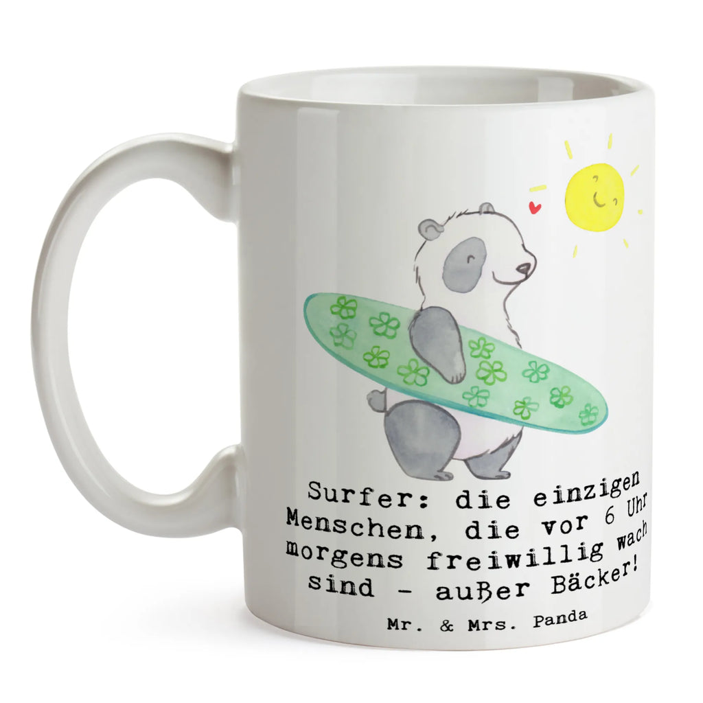 Tasse Surfen Frühaufsteher Tasse, Kaffeetasse, Teetasse, Becher, Kaffeebecher, Teebecher, Keramiktasse, Porzellantasse, Büro Tasse, Geschenk Tasse, Tasse Sprüche, Tasse Motive, Kaffeetassen, Tasse bedrucken, Designer Tasse, Cappuccino Tassen, Schöne Teetassen, Geschenk, Sport, Sportart, Hobby, Schenken, Danke, Dankeschön, Auszeichnung, Gewinn, Sportler