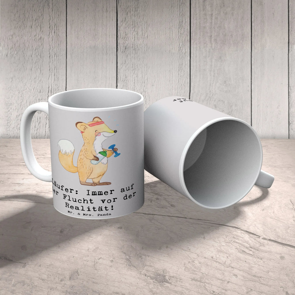 Tasse Laufen Realitätsflucht Tasse, Kaffeetasse, Teetasse, Becher, Kaffeebecher, Teebecher, Keramiktasse, Porzellantasse, Büro Tasse, Geschenk Tasse, Tasse Sprüche, Tasse Motive, Kaffeetassen, Tasse bedrucken, Designer Tasse, Cappuccino Tassen, Schöne Teetassen, Geschenk, Sport, Sportart, Hobby, Schenken, Danke, Dankeschön, Auszeichnung, Gewinn, Sportler