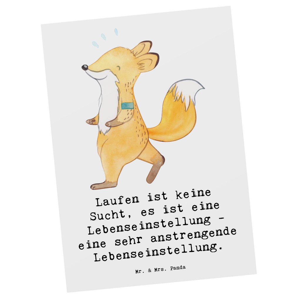 Postkarte Laufen ist keine Sucht, es ist eine Lebenseinstellung - eine sehr anstrengende Lebenseinstellung. Postkarte, Karte, Geschenkkarte, Grußkarte, Einladung, Ansichtskarte, Geburtstagskarte, Einladungskarte, Dankeskarte, Ansichtskarten, Einladung Geburtstag, Einladungskarten Geburtstag, Geschenk, Sport, Sportart, Hobby, Schenken, Danke, Dankeschön, Auszeichnung, Gewinn, Sportler