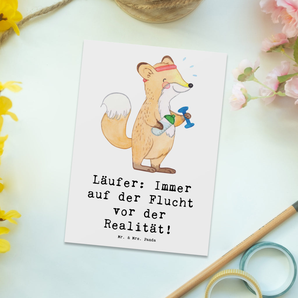 Postkarte Laufen Realitätsflucht Postkarte, Karte, Geschenkkarte, Grußkarte, Einladung, Ansichtskarte, Geburtstagskarte, Einladungskarte, Dankeskarte, Ansichtskarten, Einladung Geburtstag, Einladungskarten Geburtstag, Geschenk, Sport, Sportart, Hobby, Schenken, Danke, Dankeschön, Auszeichnung, Gewinn, Sportler