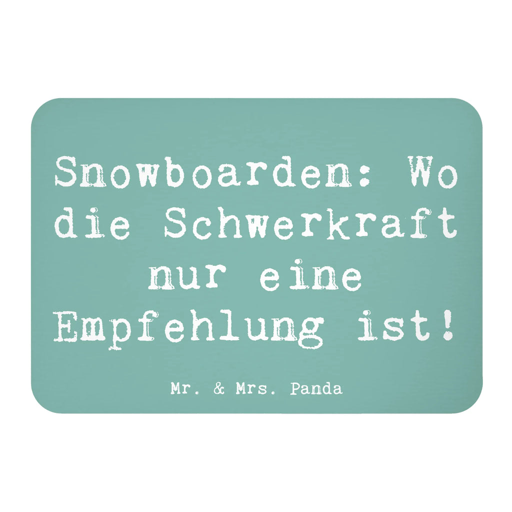 Magnet Snowboarden: Wo die Schwerkraft nur eine Empfehlung ist! Kühlschrankmagnet, Pinnwandmagnet, Souvenir Magnet, Motivmagnete, Dekomagnet, Whiteboard Magnet, Notiz Magnet, Kühlschrank Dekoration, Geschenk, Sport, Sportart, Hobby, Schenken, Danke, Dankeschön, Auszeichnung, Gewinn, Sportler