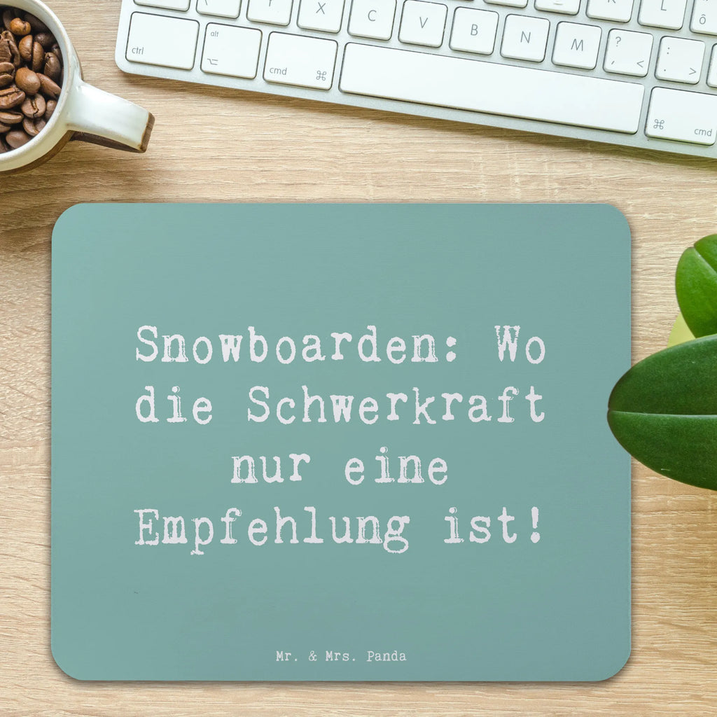 Mauspad Spruch Snowboarden: Wo die Schwerkraft nur eine Empfehlung ist! Mousepad, Computer zubehör, Büroausstattung, PC Zubehör, Arbeitszimmer, Mauspad, Einzigartiges Mauspad, Designer Mauspad, Mausunterlage, Mauspad Büro, Geschenk, Sport, Sportart, Hobby, Schenken, Danke, Dankeschön, Auszeichnung, Gewinn, Sportler