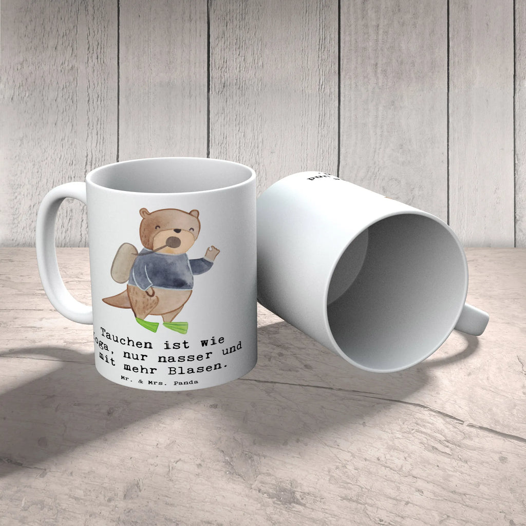 Tasse Tauchen Yoga Tasse, Kaffeetasse, Teetasse, Becher, Kaffeebecher, Teebecher, Keramiktasse, Porzellantasse, Büro Tasse, Geschenk Tasse, Tasse Sprüche, Tasse Motive, Kaffeetassen, Tasse bedrucken, Designer Tasse, Cappuccino Tassen, Schöne Teetassen, Geschenk, Sport, Sportart, Hobby, Schenken, Danke, Dankeschön, Auszeichnung, Gewinn, Sportler