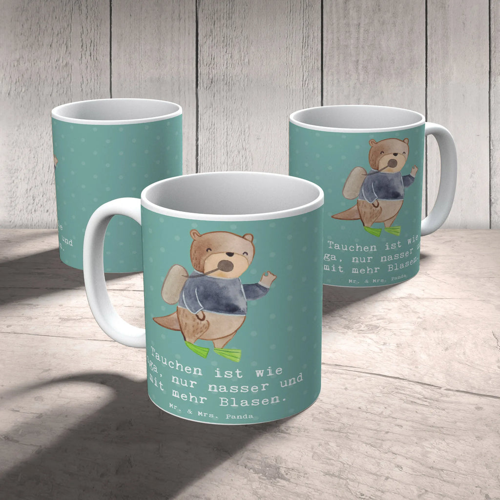 Tasse Tauchen Yoga Tasse, Kaffeetasse, Teetasse, Becher, Kaffeebecher, Teebecher, Keramiktasse, Porzellantasse, Büro Tasse, Geschenk Tasse, Tasse Sprüche, Tasse Motive, Kaffeetassen, Tasse bedrucken, Designer Tasse, Cappuccino Tassen, Schöne Teetassen, Geschenk, Sport, Sportart, Hobby, Schenken, Danke, Dankeschön, Auszeichnung, Gewinn, Sportler