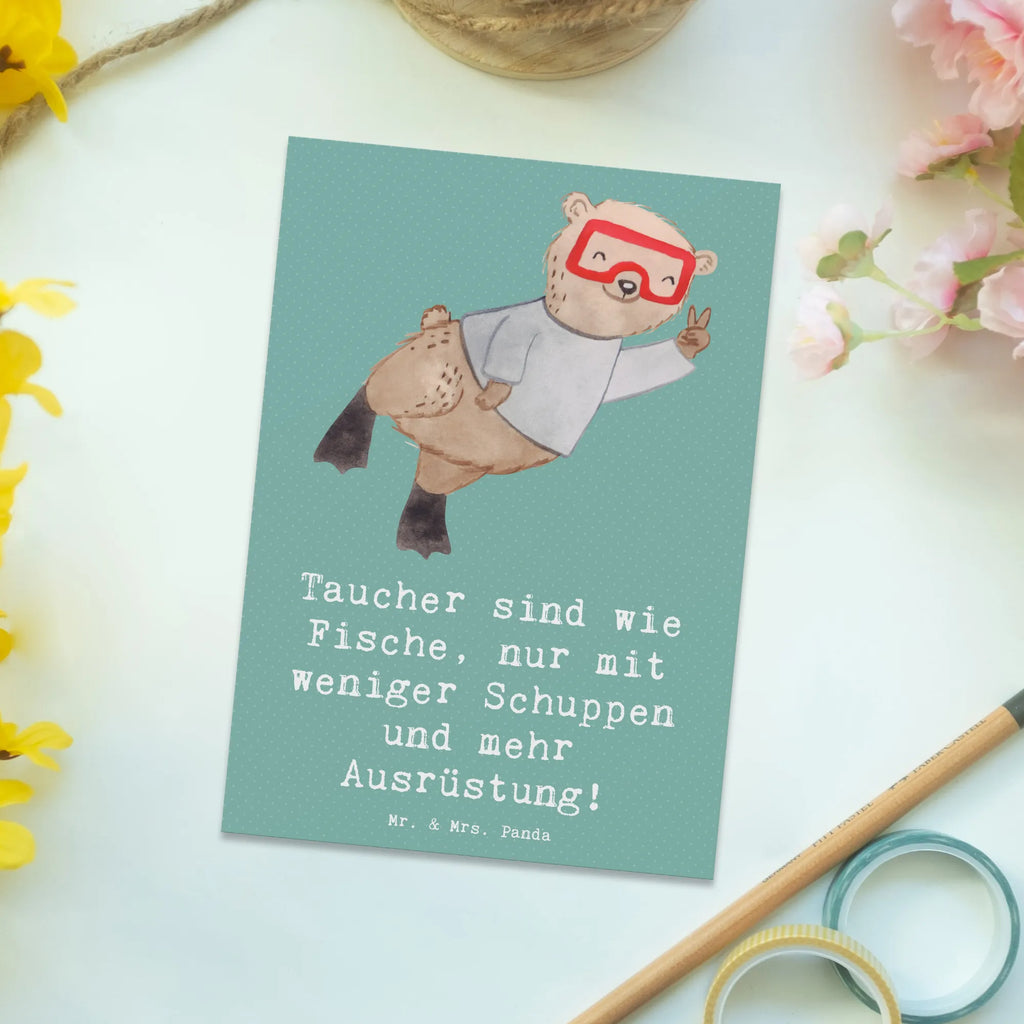 Postkarte Tauchen Abenteuer Postkarte, Karte, Geschenkkarte, Grußkarte, Einladung, Ansichtskarte, Geburtstagskarte, Einladungskarte, Dankeskarte, Ansichtskarten, Einladung Geburtstag, Einladungskarten Geburtstag, Geschenk, Sport, Sportart, Hobby, Schenken, Danke, Dankeschön, Auszeichnung, Gewinn, Sportler