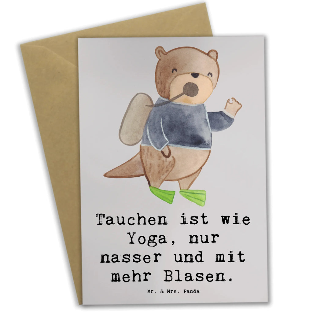 Grußkarte Tauchen Yoga Grußkarte, Klappkarte, Einladungskarte, Glückwunschkarte, Hochzeitskarte, Geburtstagskarte, Karte, Ansichtskarten, Geschenk, Sport, Sportart, Hobby, Schenken, Danke, Dankeschön, Auszeichnung, Gewinn, Sportler