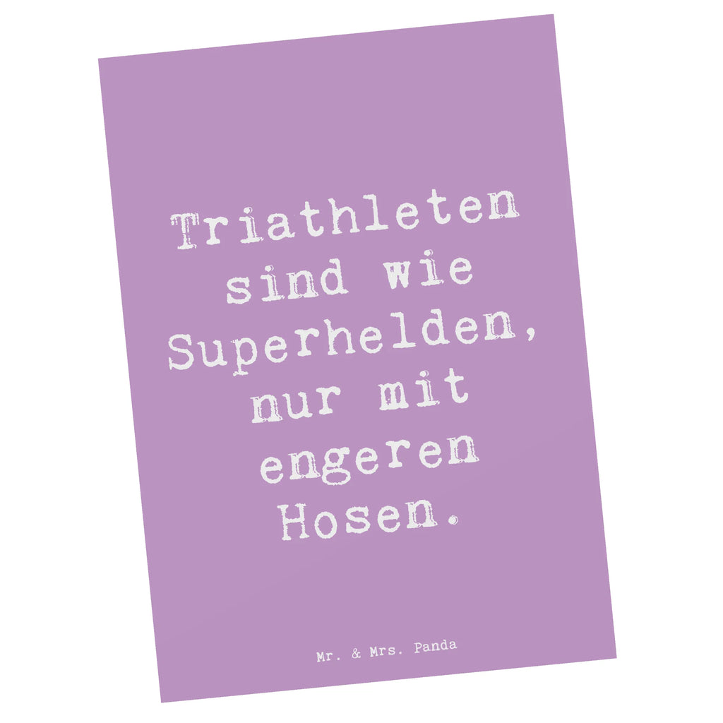 Postkarte Spruch Triathlon Superheld Postkarte, Karte, Geschenkkarte, Grußkarte, Einladung, Ansichtskarte, Geburtstagskarte, Einladungskarte, Dankeskarte, Ansichtskarten, Einladung Geburtstag, Einladungskarten Geburtstag, Geschenk, Sport, Sportart, Hobby, Schenken, Danke, Dankeschön, Auszeichnung, Gewinn, Sportler