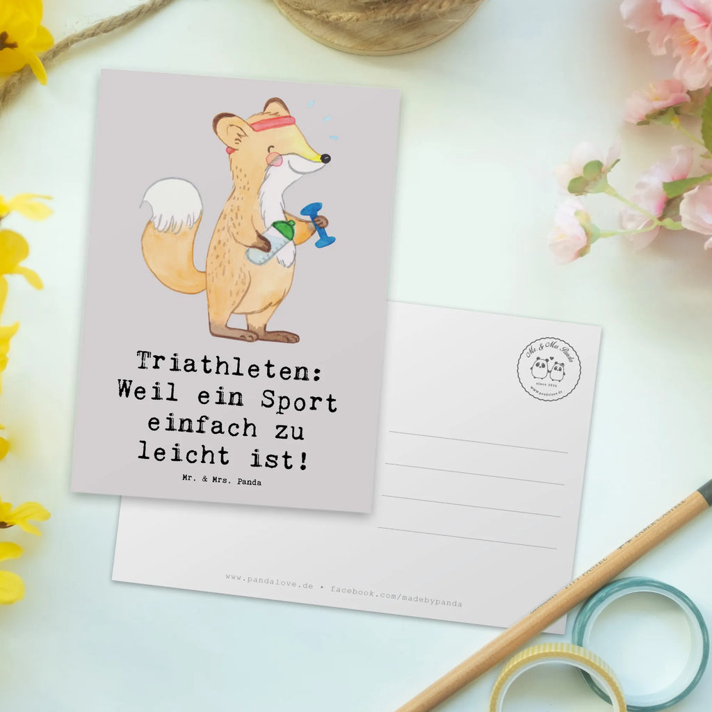 Postkarte Triathlon Helden Postkarte, Karte, Geschenkkarte, Grußkarte, Einladung, Ansichtskarte, Geburtstagskarte, Einladungskarte, Dankeskarte, Ansichtskarten, Einladung Geburtstag, Einladungskarten Geburtstag, Geschenk, Sport, Sportart, Hobby, Schenken, Danke, Dankeschön, Auszeichnung, Gewinn, Sportler