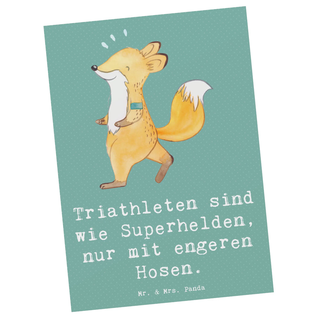 Postkarte Triathlon Superheld Postkarte, Karte, Geschenkkarte, Grußkarte, Einladung, Ansichtskarte, Geburtstagskarte, Einladungskarte, Dankeskarte, Ansichtskarten, Einladung Geburtstag, Einladungskarten Geburtstag, Geschenk, Sport, Sportart, Hobby, Schenken, Danke, Dankeschön, Auszeichnung, Gewinn, Sportler