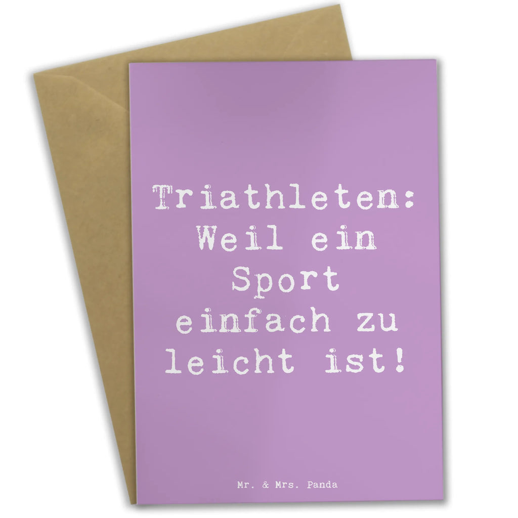 Grußkarte Spruch Triathlon Helden Grußkarte, Klappkarte, Einladungskarte, Glückwunschkarte, Hochzeitskarte, Geburtstagskarte, Karte, Ansichtskarten, Geschenk, Sport, Sportart, Hobby, Schenken, Danke, Dankeschön, Auszeichnung, Gewinn, Sportler