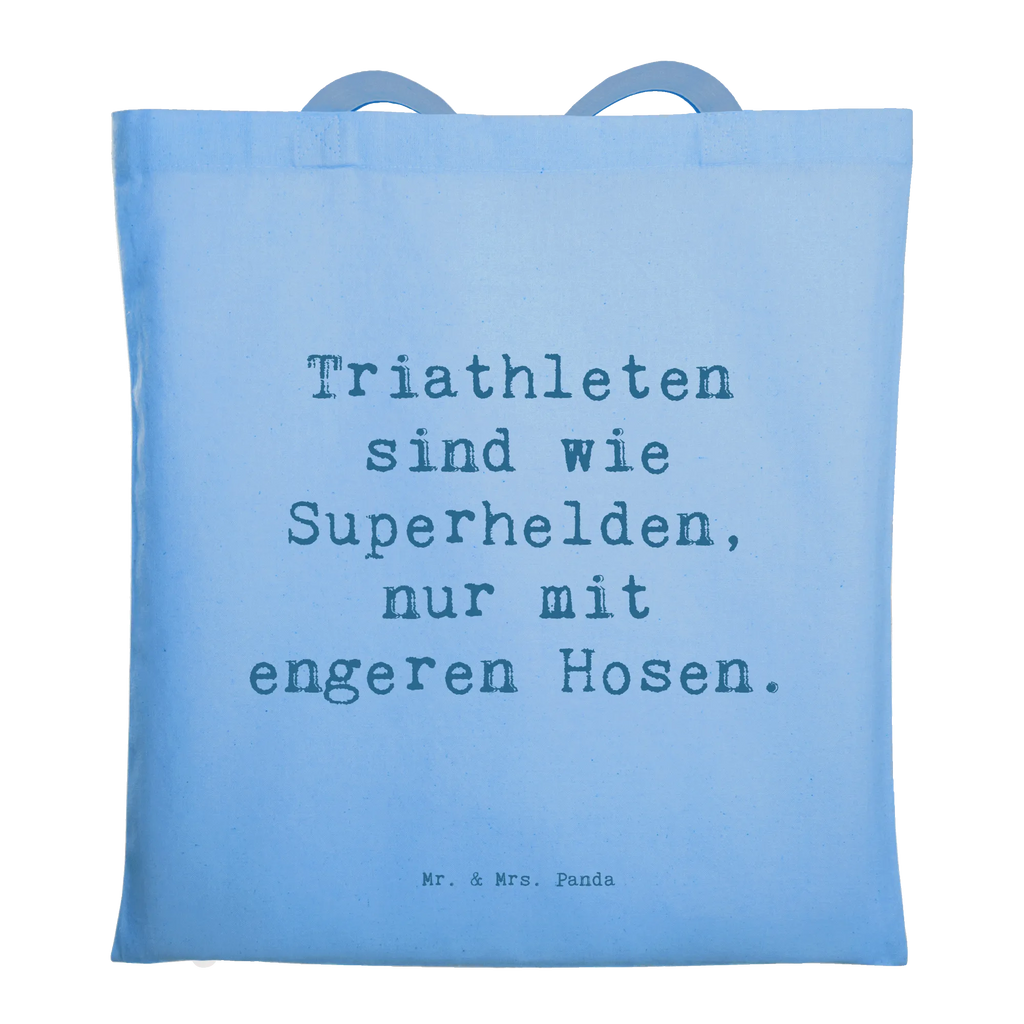 Tragetasche Spruch Triathlon Superheld Beuteltasche, Beutel, Einkaufstasche, Jutebeutel, Stoffbeutel, Tasche, Shopper, Umhängetasche, Strandtasche, Schultertasche, Stofftasche, Tragetasche, Badetasche, Jutetasche, Einkaufstüte, Laptoptasche, Geschenk, Sport, Sportart, Hobby, Schenken, Danke, Dankeschön, Auszeichnung, Gewinn, Sportler