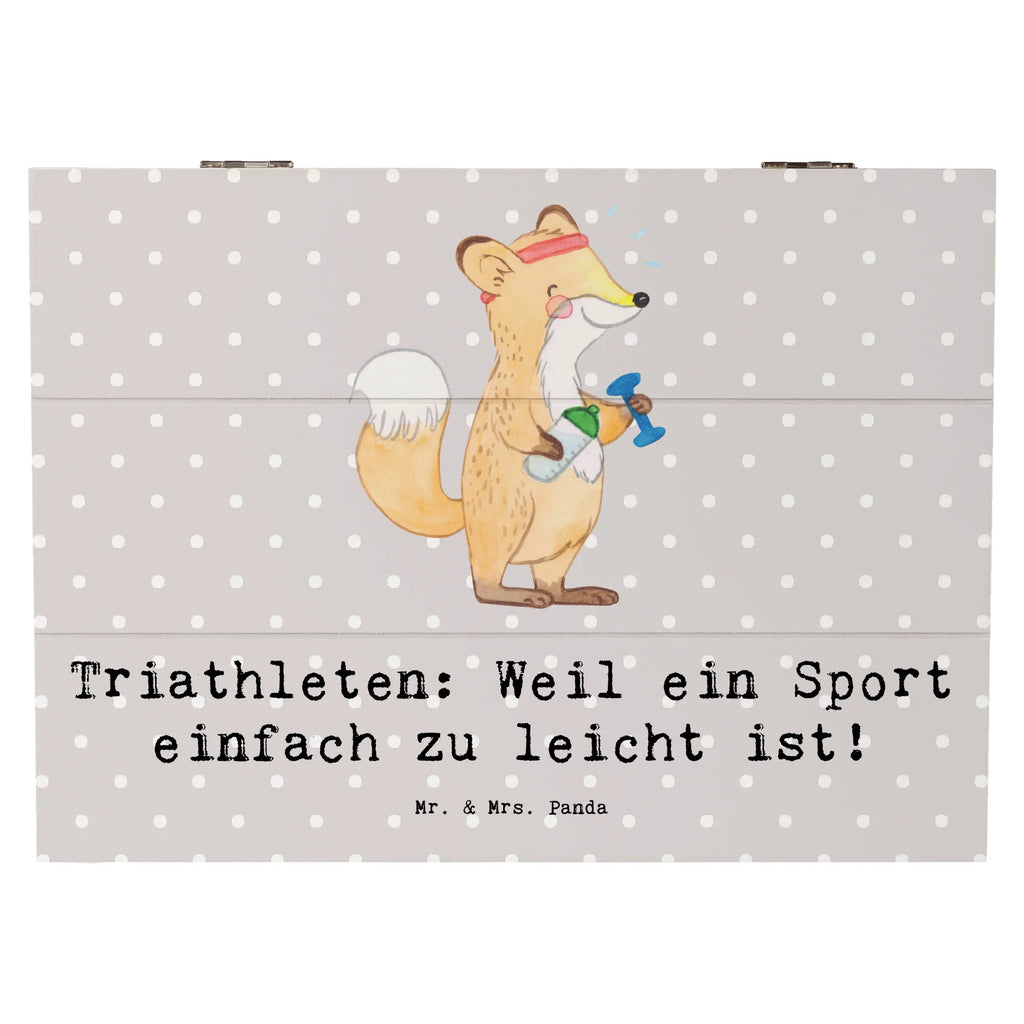 Holzkiste Triathlon Helden Holzkiste, Kiste, Schatzkiste, Truhe, Schatulle, XXL, Erinnerungsbox, Erinnerungskiste, Dekokiste, Aufbewahrungsbox, Geschenkbox, Geschenkdose, Geschenk, Sport, Sportart, Hobby, Schenken, Danke, Dankeschön, Auszeichnung, Gewinn, Sportler