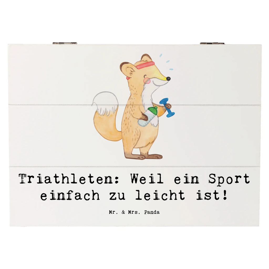 Holzkiste Triathlon Helden Holzkiste, Kiste, Schatzkiste, Truhe, Schatulle, XXL, Erinnerungsbox, Erinnerungskiste, Dekokiste, Aufbewahrungsbox, Geschenkbox, Geschenkdose, Geschenk, Sport, Sportart, Hobby, Schenken, Danke, Dankeschön, Auszeichnung, Gewinn, Sportler