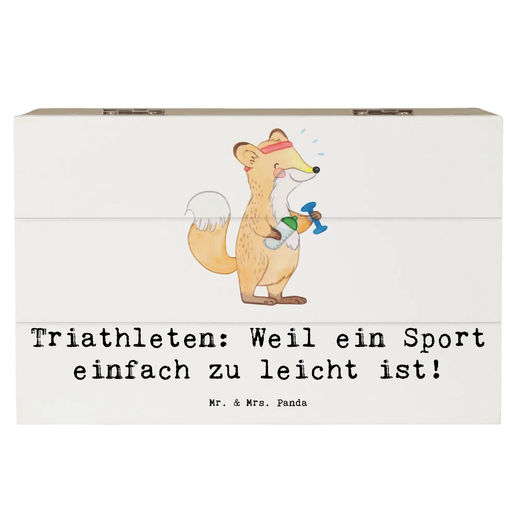 Holzkiste Triathlon Helden Holzkiste, Kiste, Schatzkiste, Truhe, Schatulle, XXL, Erinnerungsbox, Erinnerungskiste, Dekokiste, Aufbewahrungsbox, Geschenkbox, Geschenkdose, Geschenk, Sport, Sportart, Hobby, Schenken, Danke, Dankeschön, Auszeichnung, Gewinn, Sportler