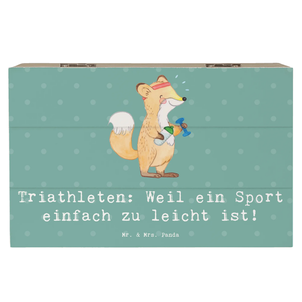 Holzkiste Triathlon Helden Holzkiste, Kiste, Schatzkiste, Truhe, Schatulle, XXL, Erinnerungsbox, Erinnerungskiste, Dekokiste, Aufbewahrungsbox, Geschenkbox, Geschenkdose, Geschenk, Sport, Sportart, Hobby, Schenken, Danke, Dankeschön, Auszeichnung, Gewinn, Sportler