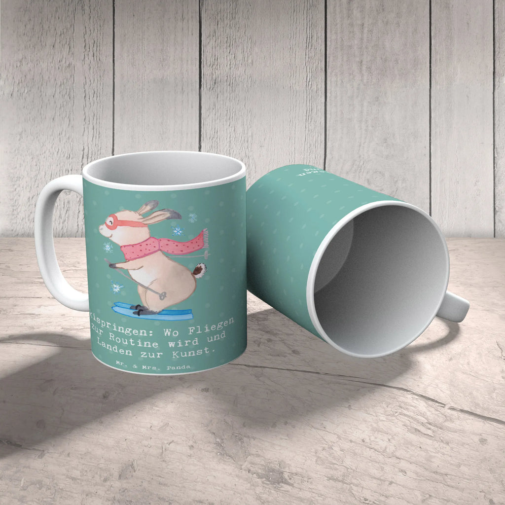 Tasse Skispringen Kunstflug Tasse, Kaffeetasse, Teetasse, Becher, Kaffeebecher, Teebecher, Keramiktasse, Porzellantasse, Büro Tasse, Geschenk Tasse, Tasse Sprüche, Tasse Motive, Kaffeetassen, Tasse bedrucken, Designer Tasse, Cappuccino Tassen, Schöne Teetassen, Geschenk, Sport, Sportart, Hobby, Schenken, Danke, Dankeschön, Auszeichnung, Gewinn, Sportler