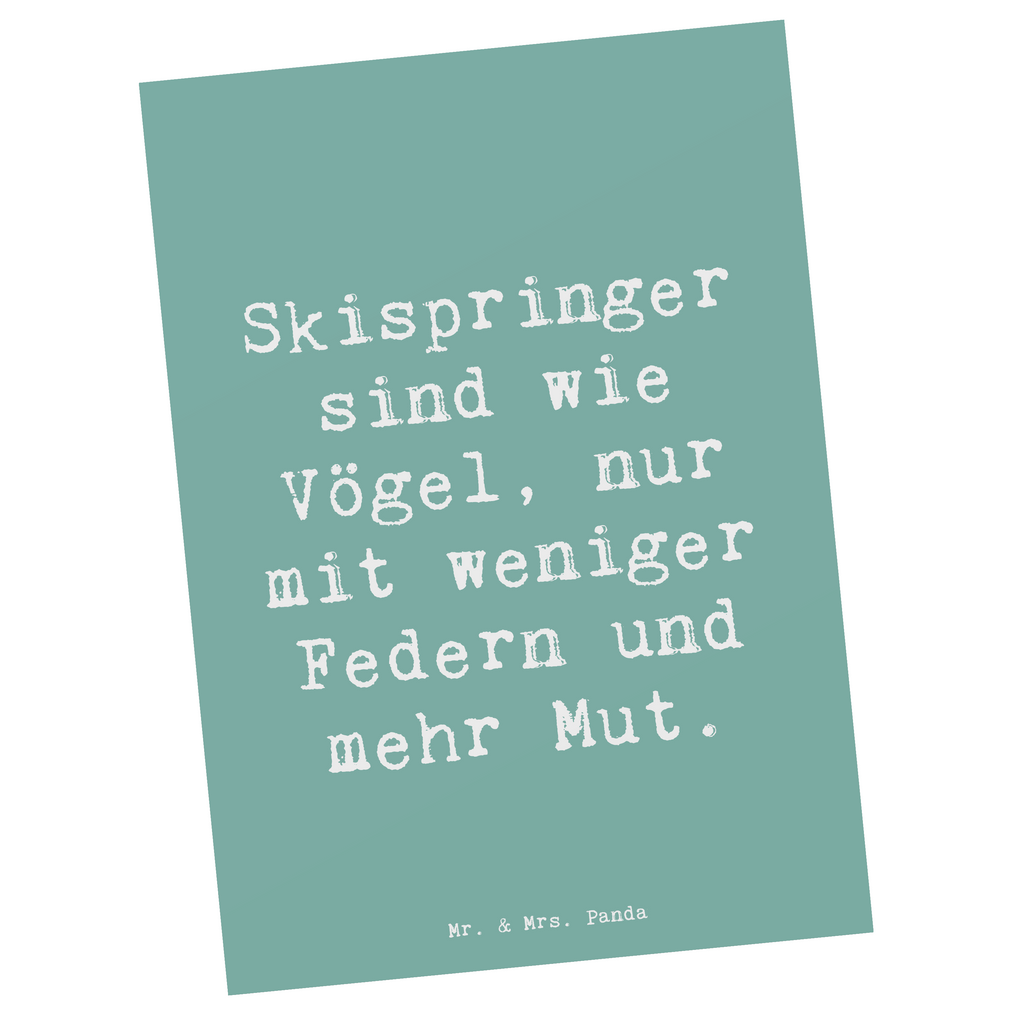 Postkarte Spruch Skispringen Mut Postkarte, Karte, Geschenkkarte, Grußkarte, Einladung, Ansichtskarte, Geburtstagskarte, Einladungskarte, Dankeskarte, Ansichtskarten, Einladung Geburtstag, Einladungskarten Geburtstag, Geschenk, Sport, Sportart, Hobby, Schenken, Danke, Dankeschön, Auszeichnung, Gewinn, Sportler