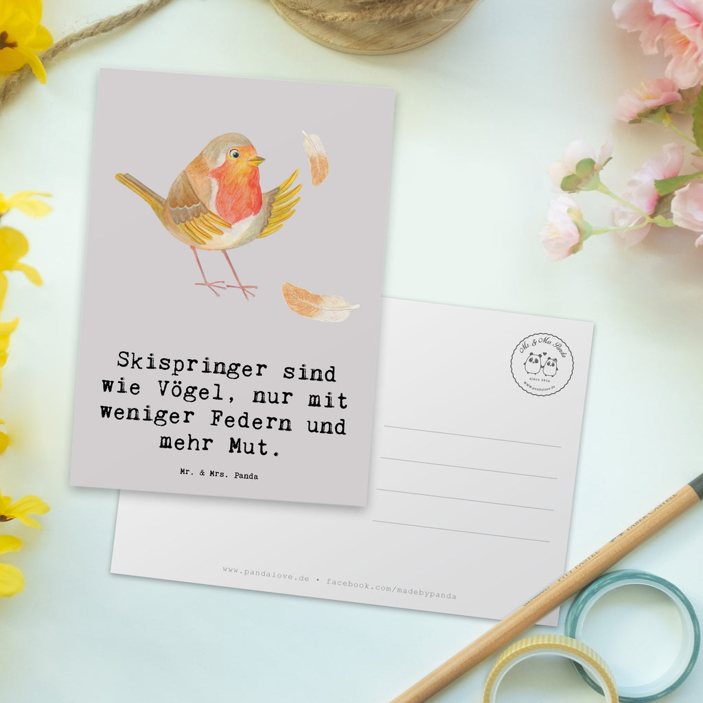 Postkarte Skispringen Mut Postkarte, Karte, Geschenkkarte, Grußkarte, Einladung, Ansichtskarte, Geburtstagskarte, Einladungskarte, Dankeskarte, Ansichtskarten, Einladung Geburtstag, Einladungskarten Geburtstag, Geschenk, Sport, Sportart, Hobby, Schenken, Danke, Dankeschön, Auszeichnung, Gewinn, Sportler