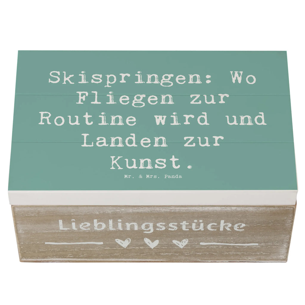 Holzkiste Spruch Skispringen Kunstflug Holzkiste, Kiste, Schatzkiste, Truhe, Schatulle, XXL, Erinnerungsbox, Erinnerungskiste, Dekokiste, Aufbewahrungsbox, Geschenkbox, Geschenkdose, Geschenk, Sport, Sportart, Hobby, Schenken, Danke, Dankeschön, Auszeichnung, Gewinn, Sportler