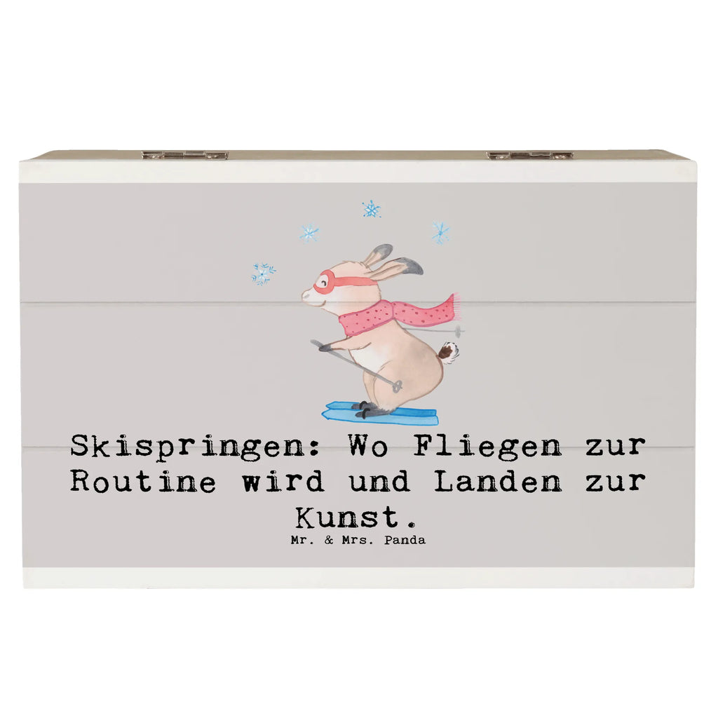 Holzkiste Skispringen Kunstflug Holzkiste, Kiste, Schatzkiste, Truhe, Schatulle, XXL, Erinnerungsbox, Erinnerungskiste, Dekokiste, Aufbewahrungsbox, Geschenkbox, Geschenkdose, Geschenk, Sport, Sportart, Hobby, Schenken, Danke, Dankeschön, Auszeichnung, Gewinn, Sportler