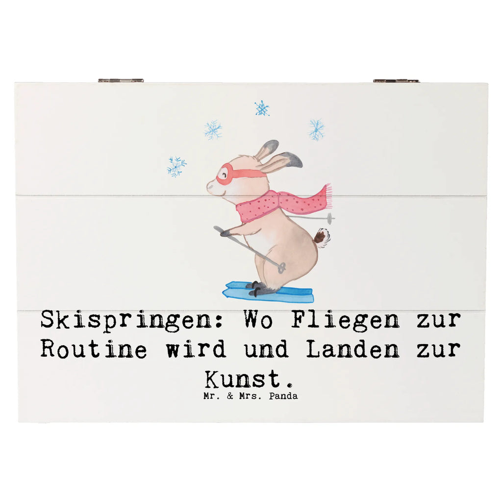 Holzkiste Skispringen Kunstflug Holzkiste, Kiste, Schatzkiste, Truhe, Schatulle, XXL, Erinnerungsbox, Erinnerungskiste, Dekokiste, Aufbewahrungsbox, Geschenkbox, Geschenkdose, Geschenk, Sport, Sportart, Hobby, Schenken, Danke, Dankeschön, Auszeichnung, Gewinn, Sportler