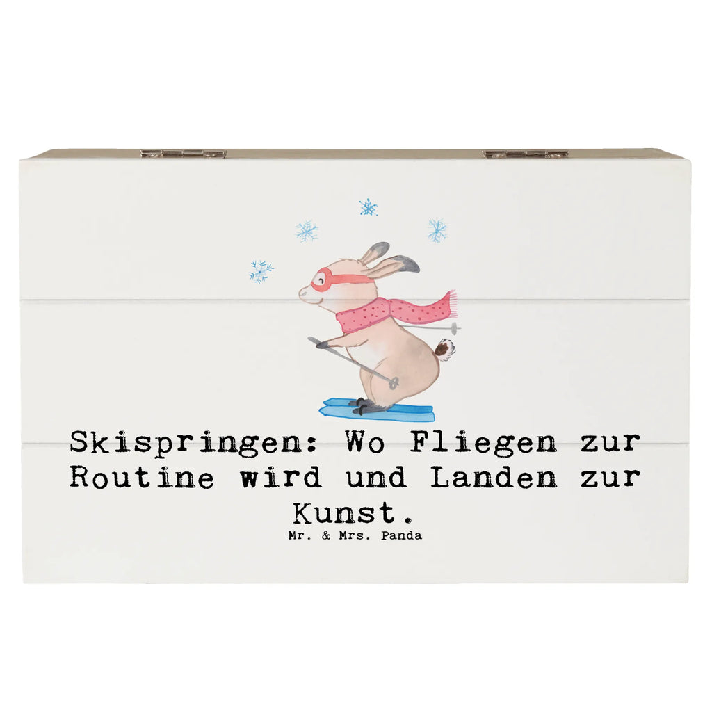 Holzkiste Skispringen Kunstflug Holzkiste, Kiste, Schatzkiste, Truhe, Schatulle, XXL, Erinnerungsbox, Erinnerungskiste, Dekokiste, Aufbewahrungsbox, Geschenkbox, Geschenkdose, Geschenk, Sport, Sportart, Hobby, Schenken, Danke, Dankeschön, Auszeichnung, Gewinn, Sportler