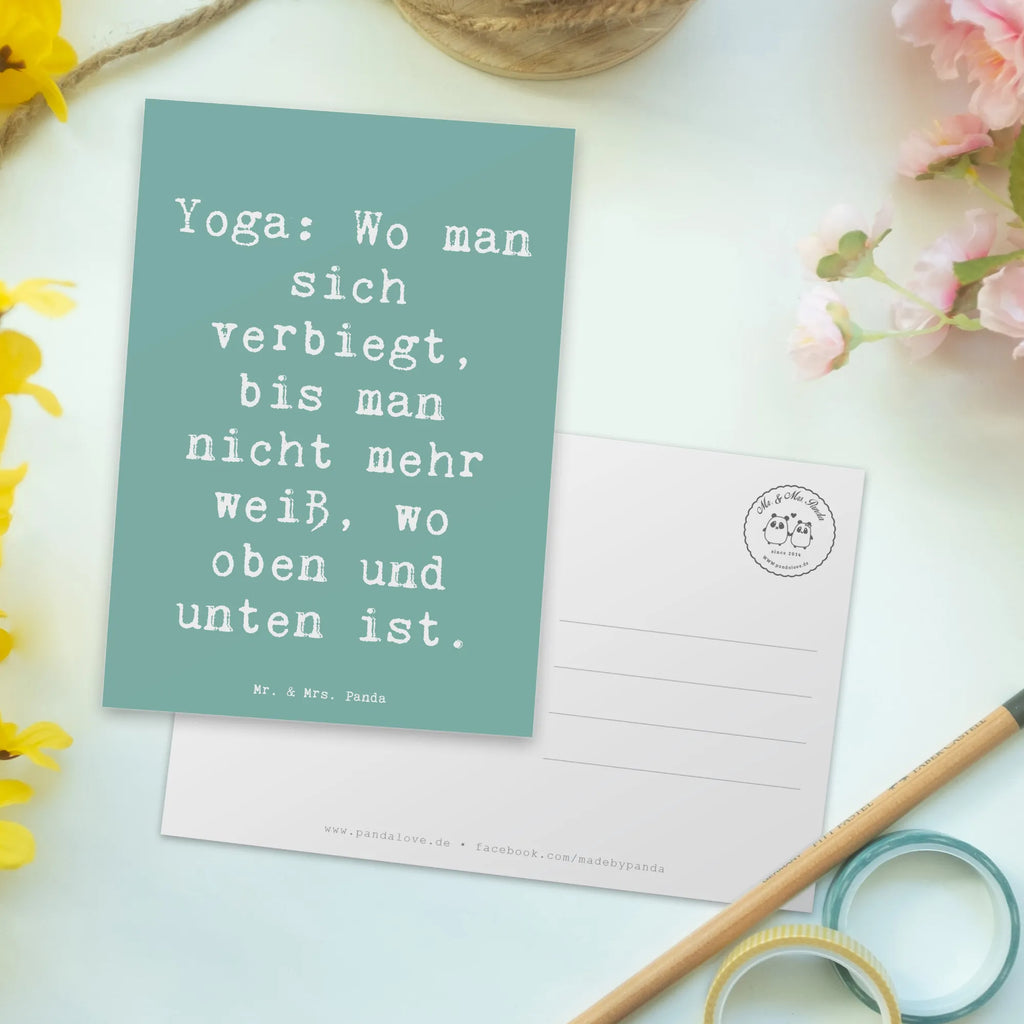 Postkarte Spruch Yoga Balance Postkarte, Karte, Geschenkkarte, Grußkarte, Einladung, Ansichtskarte, Geburtstagskarte, Einladungskarte, Dankeskarte, Ansichtskarten, Einladung Geburtstag, Einladungskarten Geburtstag, Geschenk, Sport, Sportart, Hobby, Schenken, Danke, Dankeschön, Auszeichnung, Gewinn, Sportler