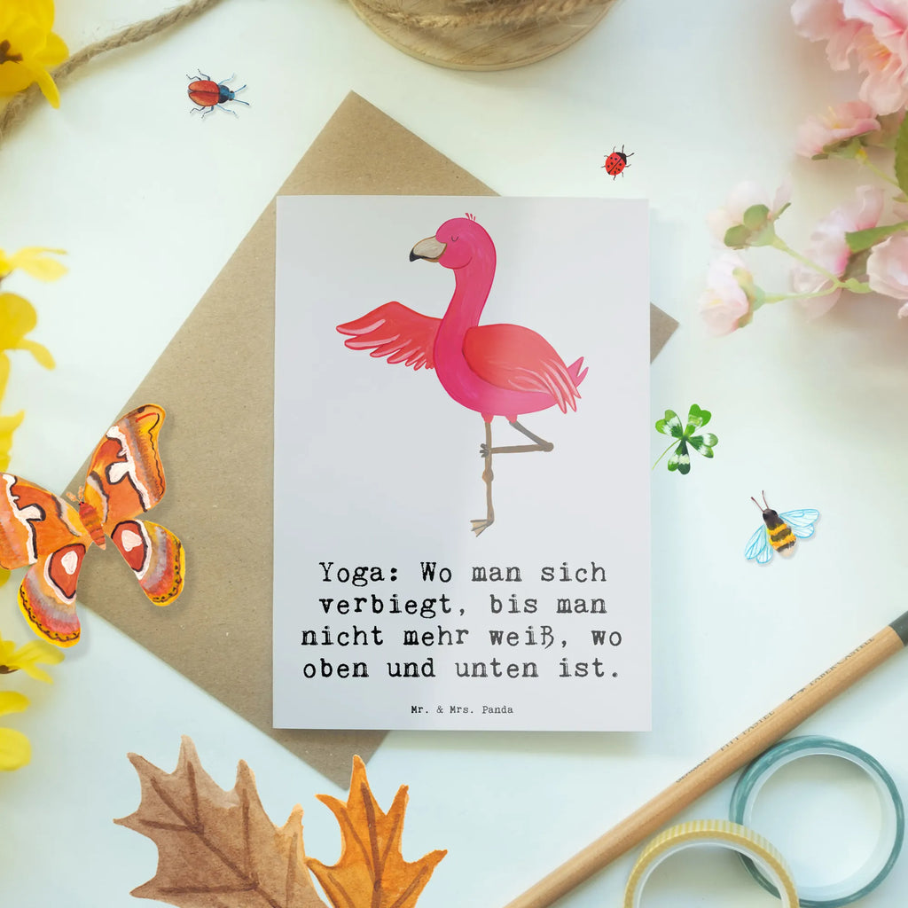 Grußkarte Yoga Balance Grußkarte, Klappkarte, Einladungskarte, Glückwunschkarte, Hochzeitskarte, Geburtstagskarte, Karte, Ansichtskarten, Geschenk, Sport, Sportart, Hobby, Schenken, Danke, Dankeschön, Auszeichnung, Gewinn, Sportler