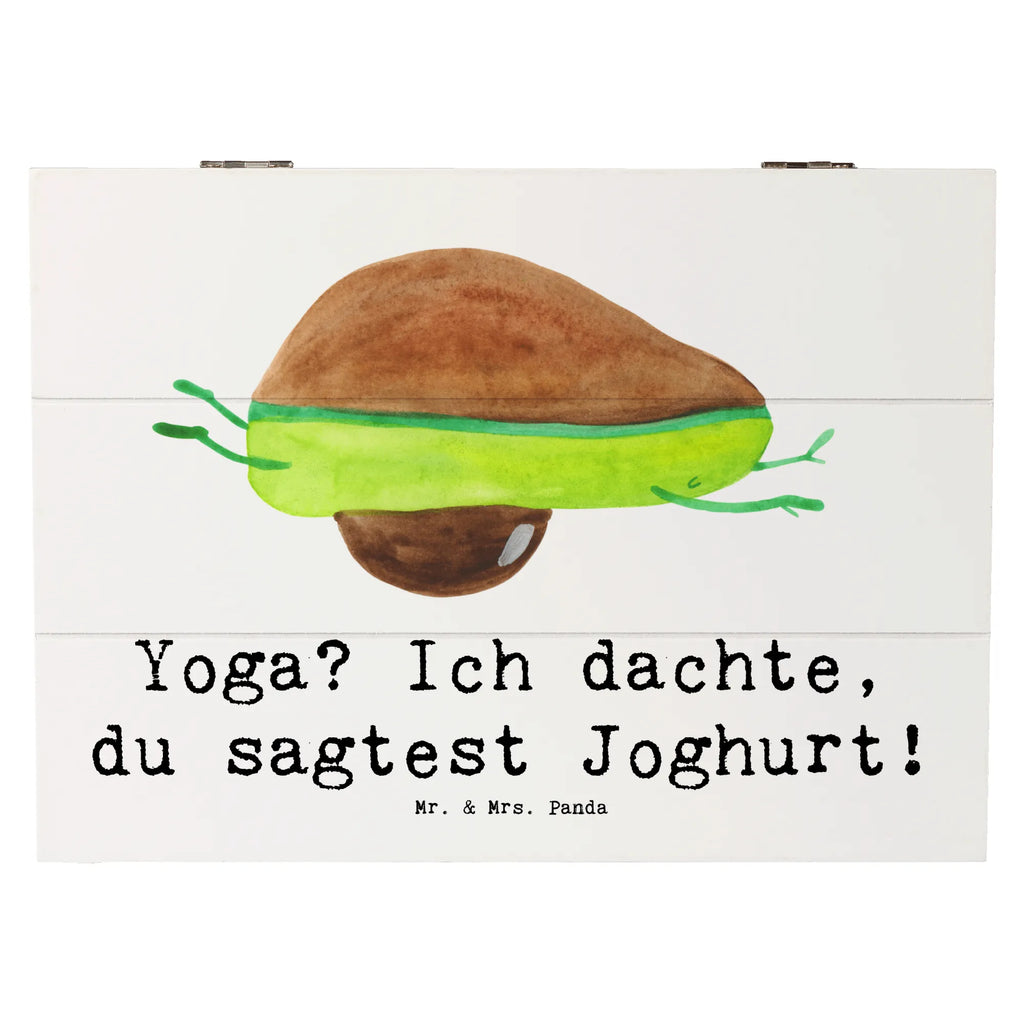 Holzkiste Yoga Humor Holzkiste, Kiste, Schatzkiste, Truhe, Schatulle, XXL, Erinnerungsbox, Erinnerungskiste, Dekokiste, Aufbewahrungsbox, Geschenkbox, Geschenkdose, Geschenk, Sport, Sportart, Hobby, Schenken, Danke, Dankeschön, Auszeichnung, Gewinn, Sportler