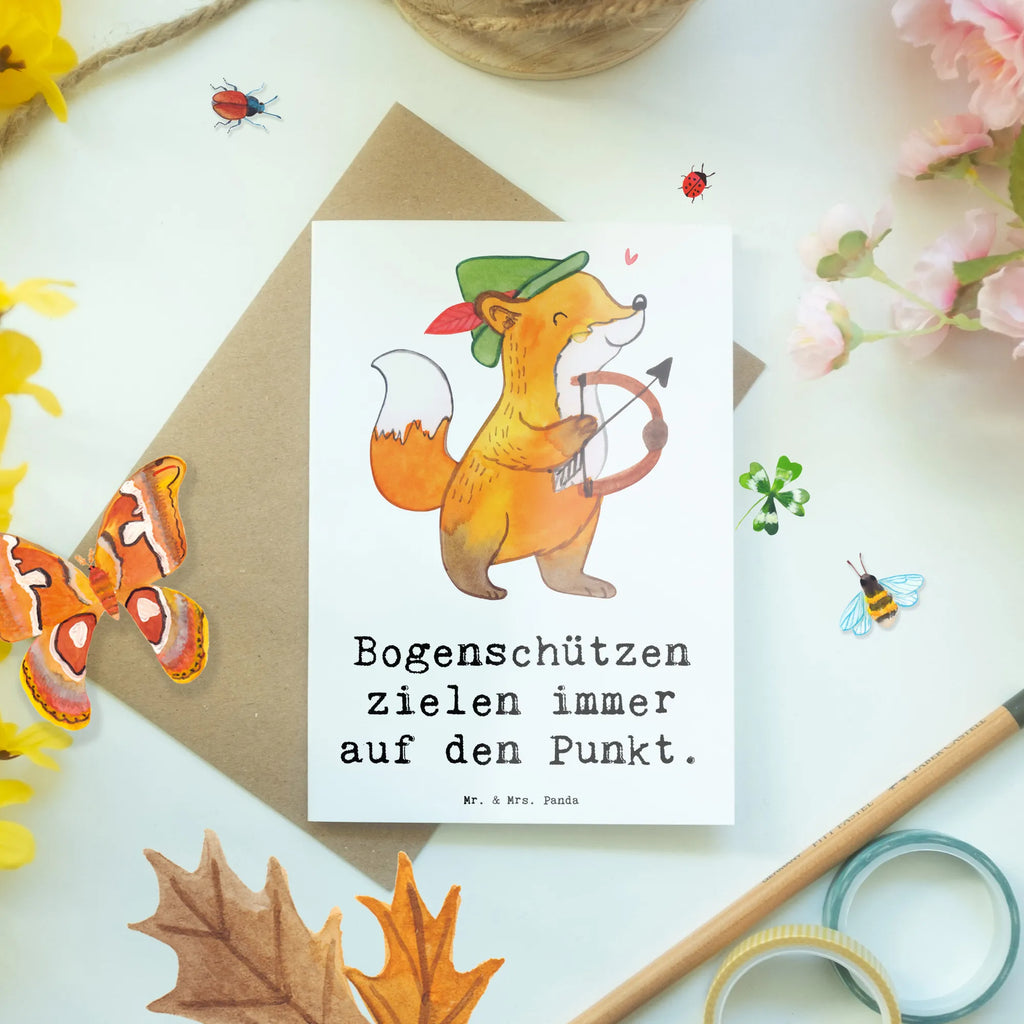 Grußkarte Bogenschützen Fokussierung Grußkarte, Klappkarte, Einladungskarte, Glückwunschkarte, Hochzeitskarte, Geburtstagskarte, Karte, Ansichtskarten, Geschenk, Sport, Sportart, Hobby, Schenken, Danke, Dankeschön, Auszeichnung, Gewinn, Sportler