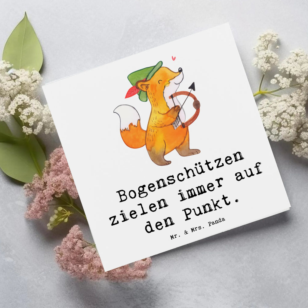 Deluxe Karte Bogenschützen Fokussierung Karte, Grußkarte, Klappkarte, Einladungskarte, Glückwunschkarte, Hochzeitskarte, Geburtstagskarte, Hochwertige Grußkarte, Hochwertige Klappkarte, Geschenk, Sport, Sportart, Hobby, Schenken, Danke, Dankeschön, Auszeichnung, Gewinn, Sportler