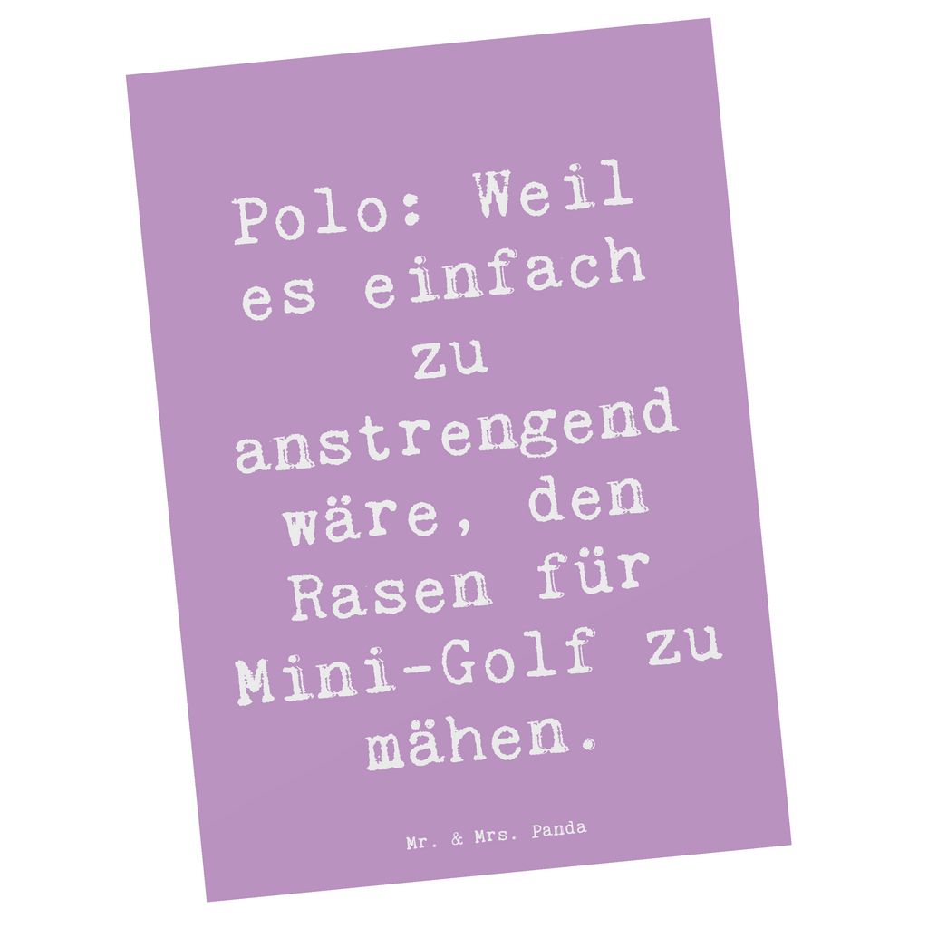 Postkarte Spruch Polo Spaß Postkarte, Karte, Geschenkkarte, Grußkarte, Einladung, Ansichtskarte, Geburtstagskarte, Einladungskarte, Dankeskarte, Ansichtskarten, Einladung Geburtstag, Einladungskarten Geburtstag, Geschenk, Sport, Sportart, Hobby, Schenken, Danke, Dankeschön, Auszeichnung, Gewinn, Sportler