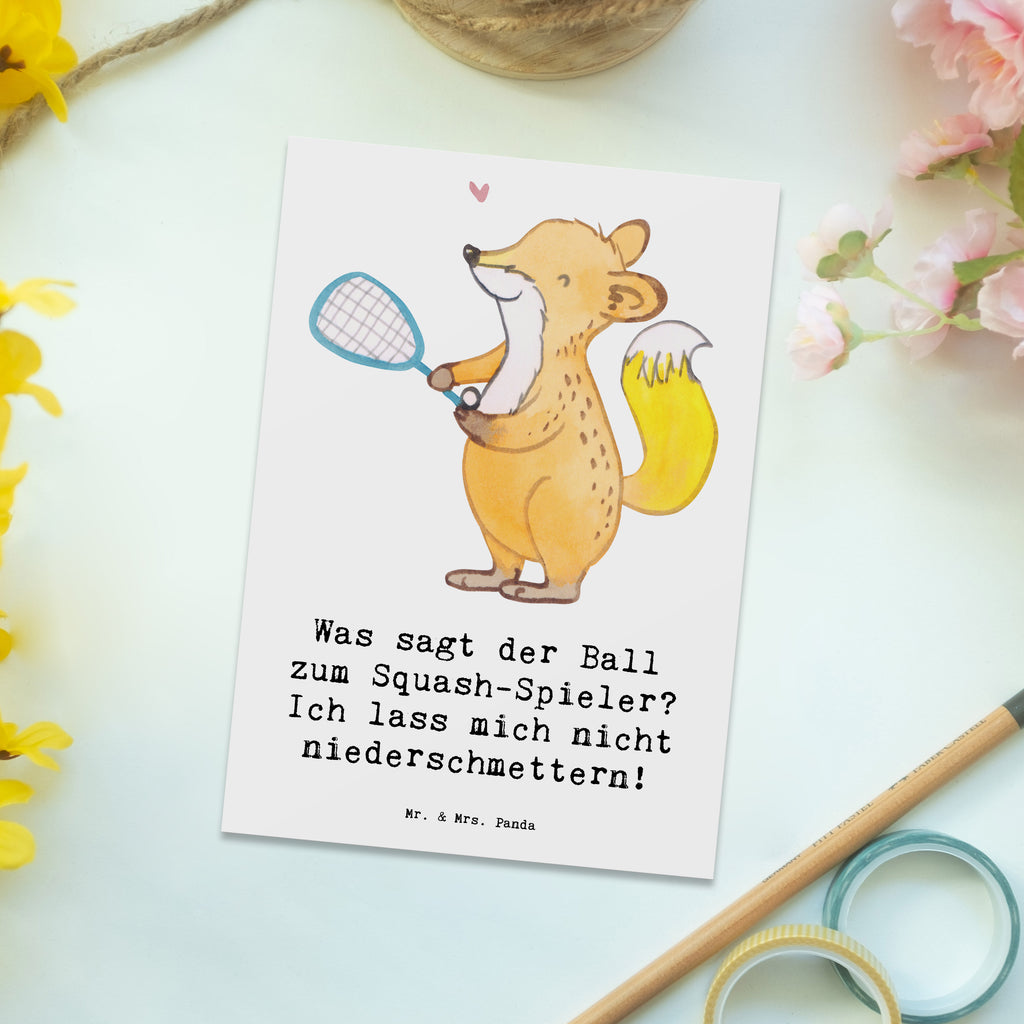 Postkarte Squash Humor Postkarte, Karte, Geschenkkarte, Grußkarte, Einladung, Ansichtskarte, Geburtstagskarte, Einladungskarte, Dankeskarte, Ansichtskarten, Einladung Geburtstag, Einladungskarten Geburtstag, Geschenk, Sport, Sportart, Hobby, Schenken, Danke, Dankeschön, Auszeichnung, Gewinn, Sportler