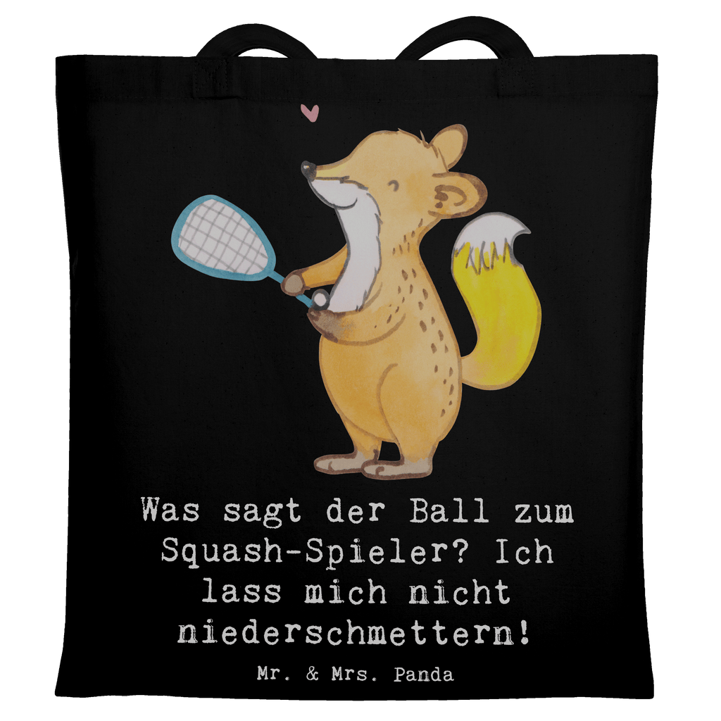 Tragetasche Squash Humor Beuteltasche, Beutel, Einkaufstasche, Jutebeutel, Stoffbeutel, Tasche, Shopper, Umhängetasche, Strandtasche, Schultertasche, Stofftasche, Tragetasche, Badetasche, Jutetasche, Einkaufstüte, Laptoptasche, Geschenk, Sport, Sportart, Hobby, Schenken, Danke, Dankeschön, Auszeichnung, Gewinn, Sportler