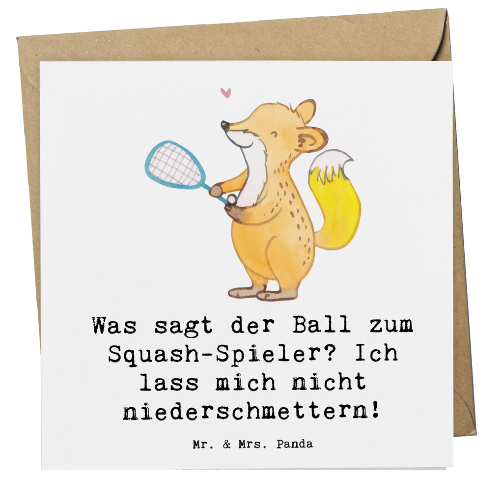 Deluxe Karte Squash Humor Karte, Grußkarte, Klappkarte, Einladungskarte, Glückwunschkarte, Hochzeitskarte, Geburtstagskarte, Hochwertige Grußkarte, Hochwertige Klappkarte, Geschenk, Sport, Sportart, Hobby, Schenken, Danke, Dankeschön, Auszeichnung, Gewinn, Sportler