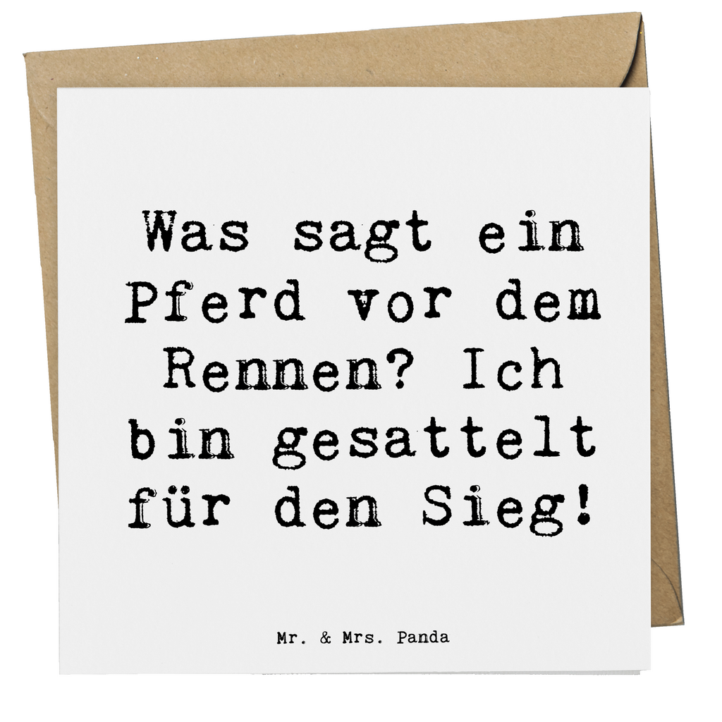 Deluxe Karte Spruch Pferderennen Erfolg Karte, Grußkarte, Klappkarte, Einladungskarte, Glückwunschkarte, Hochzeitskarte, Geburtstagskarte, Hochwertige Grußkarte, Hochwertige Klappkarte, Geschenk, Sport, Sportart, Hobby, Schenken, Danke, Dankeschön, Auszeichnung, Gewinn, Sportler