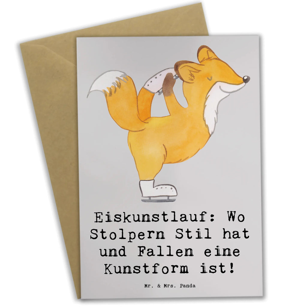 Grußkarte Eiskunstlauf Kunst Grußkarte, Klappkarte, Einladungskarte, Glückwunschkarte, Hochzeitskarte, Geburtstagskarte, Karte, Ansichtskarten, Geschenk, Sport, Sportart, Hobby, Schenken, Danke, Dankeschön, Auszeichnung, Gewinn, Sportler