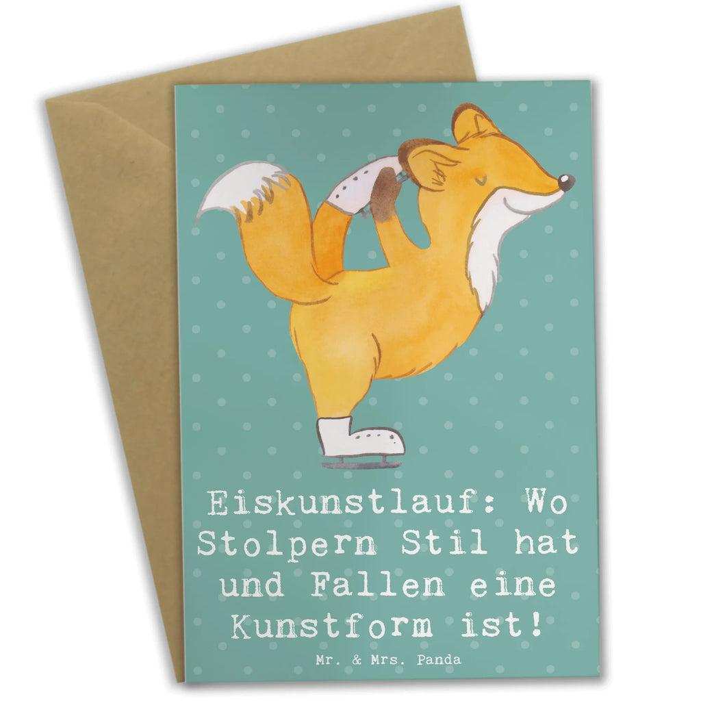 Grußkarte Eiskunstlauf Kunst Grußkarte, Klappkarte, Einladungskarte, Glückwunschkarte, Hochzeitskarte, Geburtstagskarte, Karte, Ansichtskarten, Geschenk, Sport, Sportart, Hobby, Schenken, Danke, Dankeschön, Auszeichnung, Gewinn, Sportler