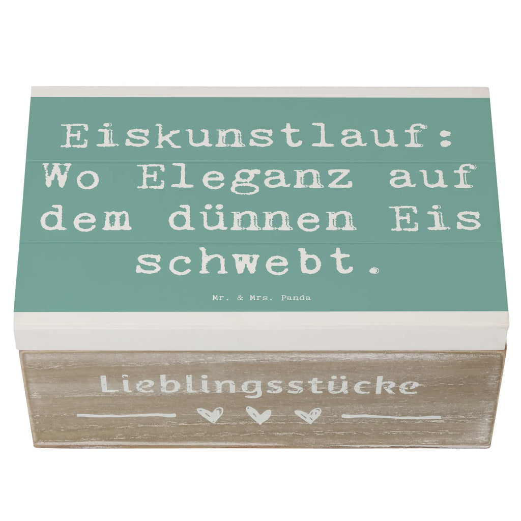 Holzkiste Spruch Eiskunstlauf: Wo Eleganz auf dem dünnen Eis schwebt. Holzkiste, Kiste, Schatzkiste, Truhe, Schatulle, XXL, Erinnerungsbox, Erinnerungskiste, Dekokiste, Aufbewahrungsbox, Geschenkbox, Geschenkdose, Geschenk, Sport, Sportart, Hobby, Schenken, Danke, Dankeschön, Auszeichnung, Gewinn, Sportler