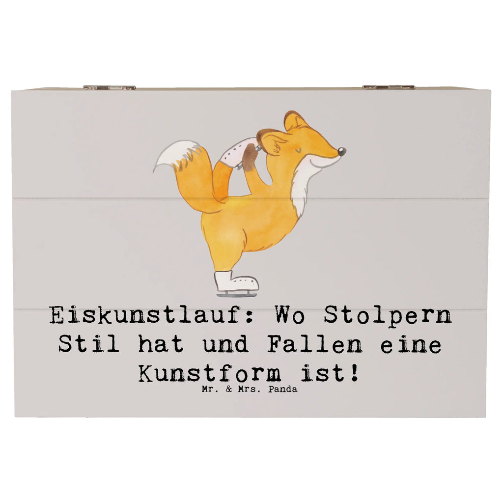 Holzkiste Eiskunstlauf Kunst Holzkiste, Kiste, Schatzkiste, Truhe, Schatulle, XXL, Erinnerungsbox, Erinnerungskiste, Dekokiste, Aufbewahrungsbox, Geschenkbox, Geschenkdose, Geschenk, Sport, Sportart, Hobby, Schenken, Danke, Dankeschön, Auszeichnung, Gewinn, Sportler