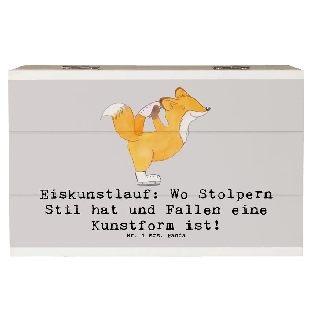 Holzkiste Eiskunstlauf Kunst Holzkiste, Kiste, Schatzkiste, Truhe, Schatulle, XXL, Erinnerungsbox, Erinnerungskiste, Dekokiste, Aufbewahrungsbox, Geschenkbox, Geschenkdose, Geschenk, Sport, Sportart, Hobby, Schenken, Danke, Dankeschön, Auszeichnung, Gewinn, Sportler