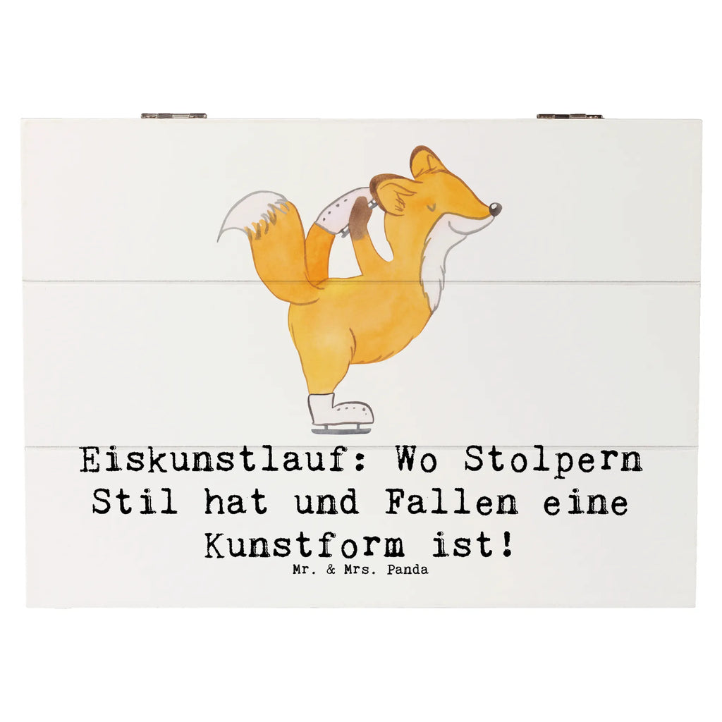 Holzkiste Eiskunstlauf Kunst Holzkiste, Kiste, Schatzkiste, Truhe, Schatulle, XXL, Erinnerungsbox, Erinnerungskiste, Dekokiste, Aufbewahrungsbox, Geschenkbox, Geschenkdose, Geschenk, Sport, Sportart, Hobby, Schenken, Danke, Dankeschön, Auszeichnung, Gewinn, Sportler