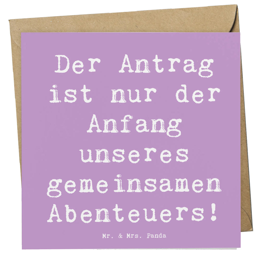 Deluxe Karte Spruch Heiratsantrag Abenteuer Karte, Grußkarte, Klappkarte, Einladungskarte, Glückwunschkarte, Hochzeitskarte, Geburtstagskarte, Hochwertige Grußkarte, Hochwertige Klappkarte, Hochzeit, Hochzeitsgeschenk, Ehe, Hochzeitsfeier, Trauung, Trauungsgeschenk, Verlobungsfeier, Verlobungsgeschenk, Hochzeitsgeschenkideen, Hochzeitsgeschenke für Brautpaar