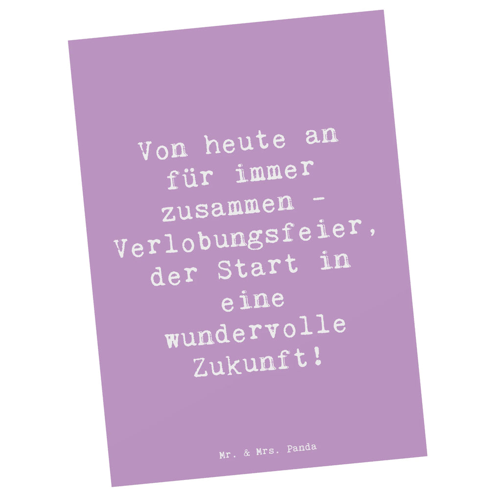 Postkarte Von heute an für immer zusammen - Verlobungsfeier, der Start in eine wundervolle Zukunft! Postkarte, Karte, Geschenkkarte, Grußkarte, Einladung, Ansichtskarte, Geburtstagskarte, Einladungskarte, Dankeskarte, Ansichtskarten, Einladung Geburtstag, Einladungskarten Geburtstag, Hochzeit, Hochzeitsgeschenk, Ehe, Hochzeitsfeier, Trauung, Trauungsgeschenk, Hochzeitskarte, Verlobungsfeier, Verlobungsgeschenk, Hochzeitsgeschenkideen, Hochzeitsgeschenke für Brautpaar