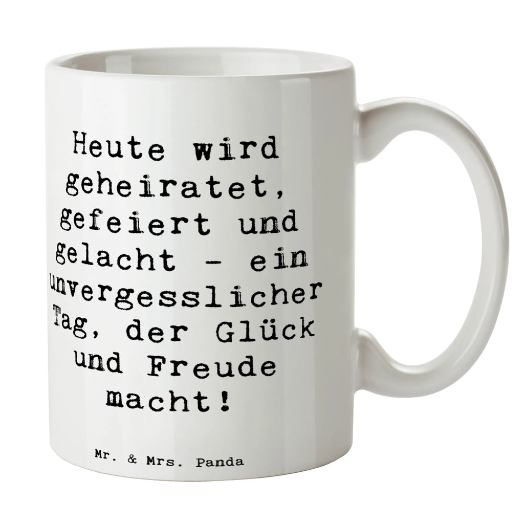 Tasse Spruch Hochzeitsfeier Freude Tasse, Kaffeetasse, Teetasse, Becher, Kaffeebecher, Teebecher, Keramiktasse, Porzellantasse, Büro Tasse, Geschenk Tasse, Tasse Sprüche, Tasse Motive, Kaffeetassen, Tasse bedrucken, Designer Tasse, Cappuccino Tassen, Schöne Teetassen, Hochzeit, Hochzeitsgeschenk, Ehe, Hochzeitsfeier, Trauung, Trauungsgeschenk, Hochzeitskarte, Verlobungsfeier, Verlobungsgeschenk, Hochzeitsgeschenkideen, Hochzeitsgeschenke für Brautpaar