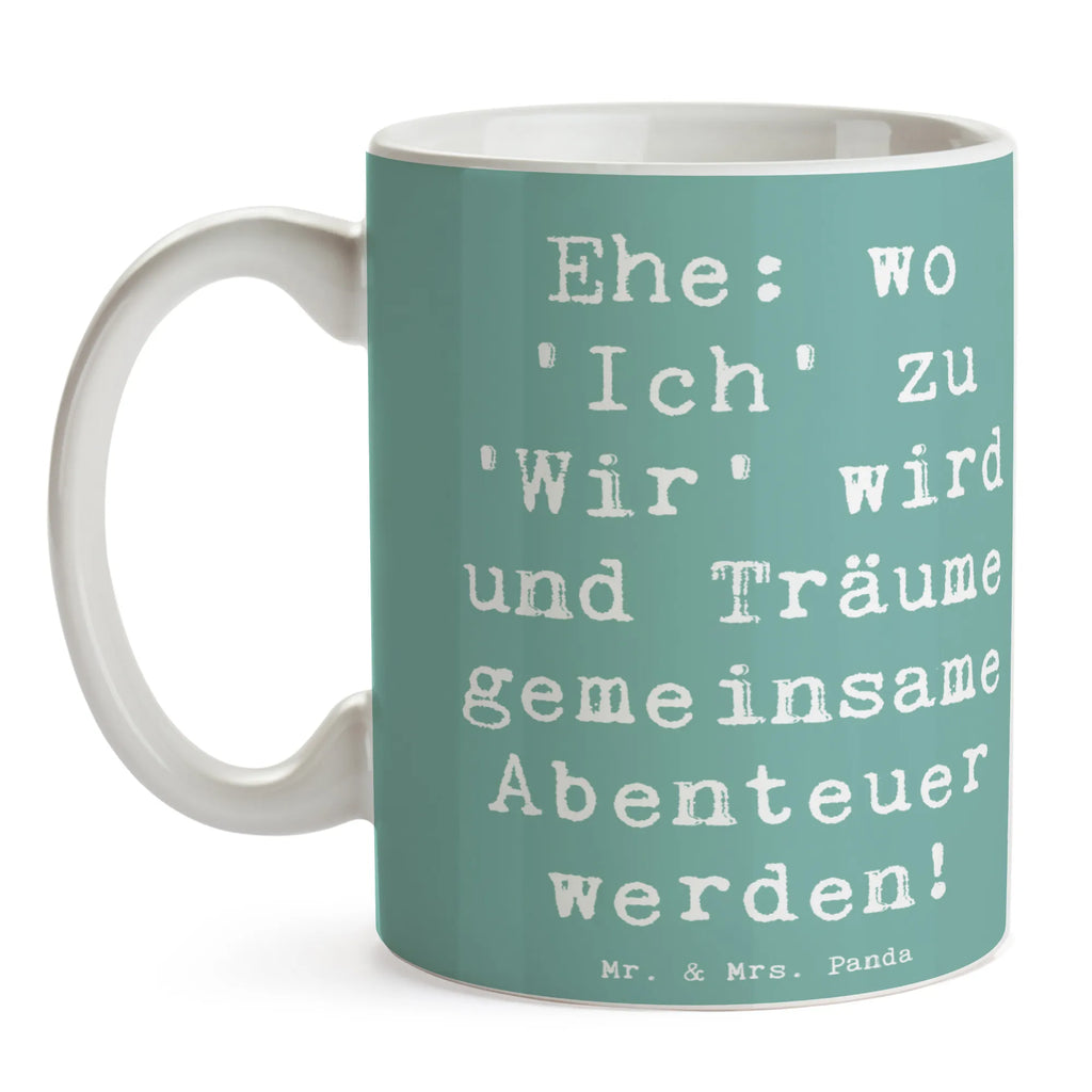 Tasse Spruch Hochzeitsfeier Abenteuer Tasse, Kaffeetasse, Teetasse, Becher, Kaffeebecher, Teebecher, Keramiktasse, Porzellantasse, Büro Tasse, Geschenk Tasse, Tasse Sprüche, Tasse Motive, Kaffeetassen, Tasse bedrucken, Designer Tasse, Cappuccino Tassen, Schöne Teetassen, Hochzeit, Hochzeitsgeschenk, Ehe, Hochzeitsfeier, Trauung, Trauungsgeschenk, Hochzeitskarte, Verlobungsfeier, Verlobungsgeschenk, Hochzeitsgeschenkideen, Hochzeitsgeschenke für Brautpaar