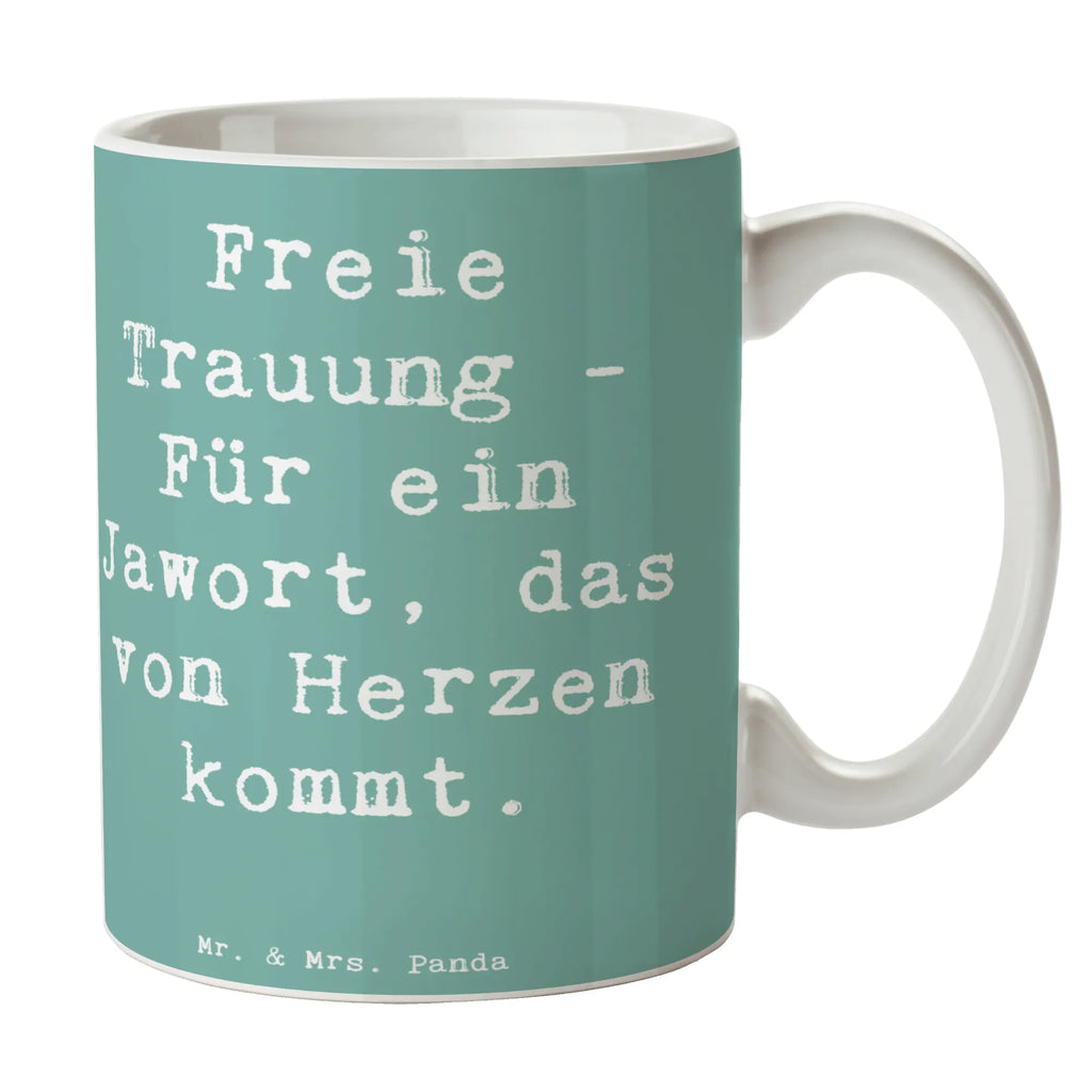 Tasse Spruch Freie Trauung Jawort Tasse, Kaffeetasse, Teetasse, Becher, Kaffeebecher, Teebecher, Keramiktasse, Porzellantasse, Büro Tasse, Geschenk Tasse, Tasse Sprüche, Tasse Motive, Kaffeetassen, Tasse bedrucken, Designer Tasse, Cappuccino Tassen, Schöne Teetassen, Hochzeit, Hochzeitsgeschenk, Ehe, Hochzeitsfeier, Trauung, Trauungsgeschenk, Hochzeitskarte, Verlobungsfeier, Verlobungsgeschenk, Hochzeitsgeschenkideen, Hochzeitsgeschenke für Brautpaar